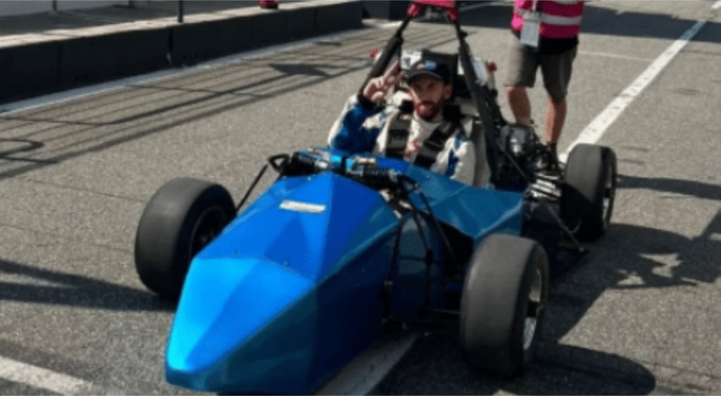 Formula Car Nose 3D Printed
